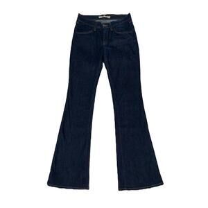 J Brand Dark Denim Flare Leg Jeans Size 25